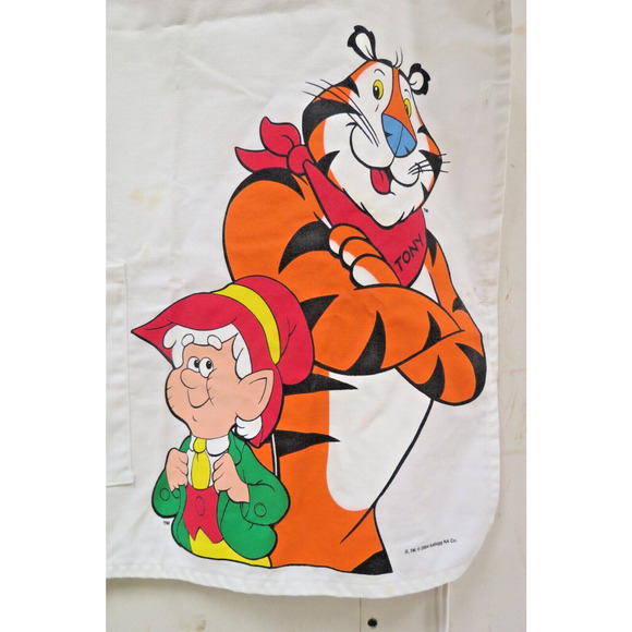 Kellogg's Tony The Tiger and Keebler Elf Kids Apron - Picture 2 of 5